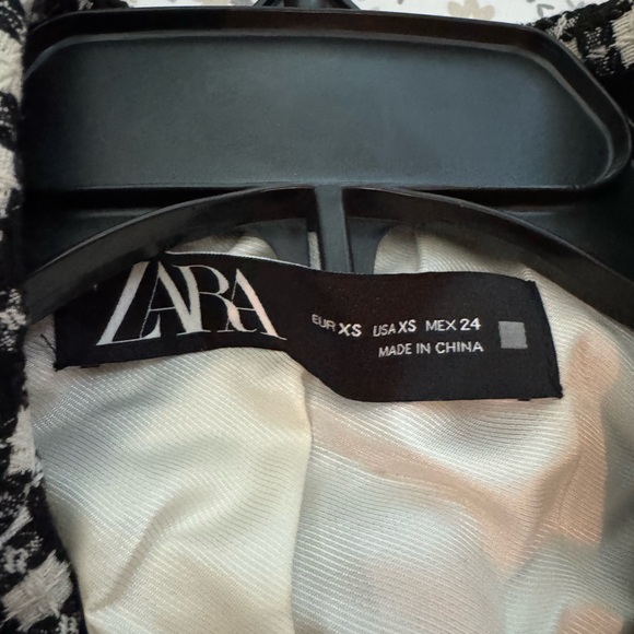 Zara tweed houndstooth set - Picture 2 of 3